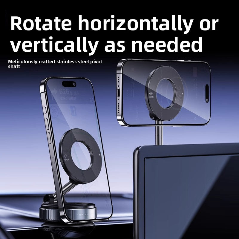 Folding Vacuum Magnetic Phone Holder