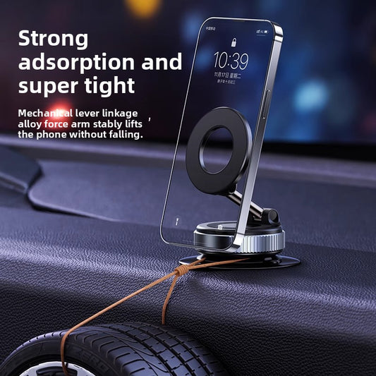 Folding Vacuum Magnetic Phone Holder